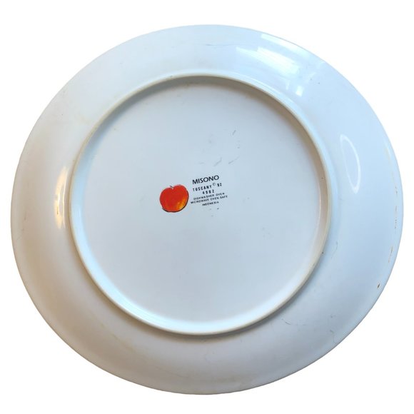 Sango Tuscany Oval Candle Holder Misono Apples Pears Plums Design. High quality. - Picture 2 of 3